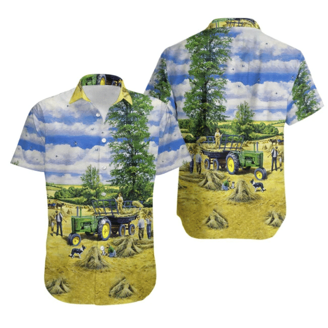 Tractor Hawaiian Aloha Shirt For Men And Women