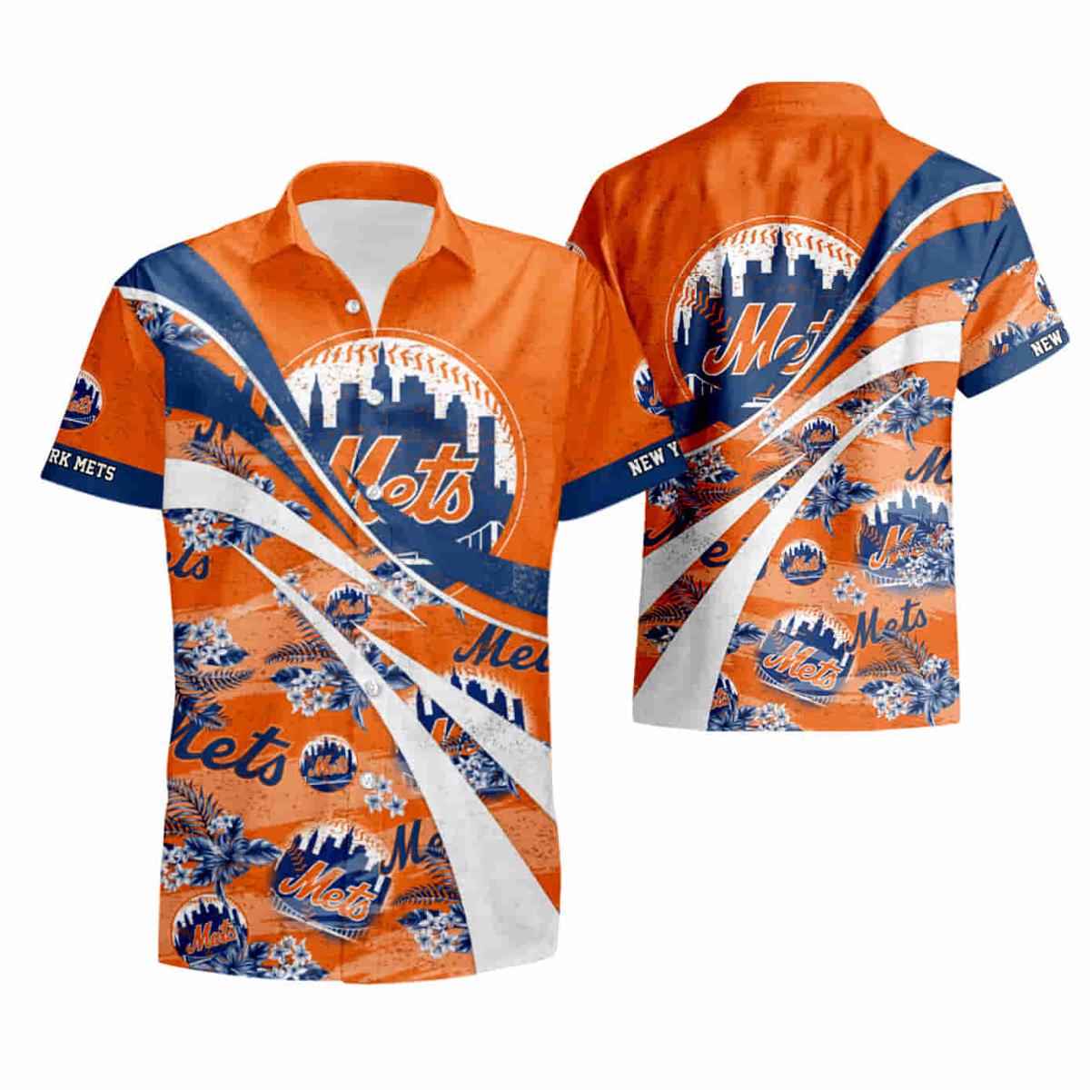 New York Mets Hawaiian Shirt For Men Women