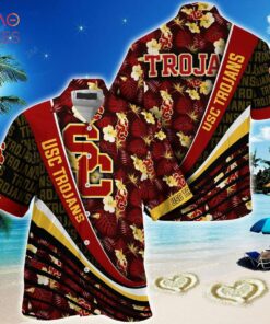 Trojans Stress Blessed Usc Hawaiian Shirt Outfit For Men