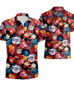 Tropical And Busch Light Apple Beer Pineapple Tropical Shirt