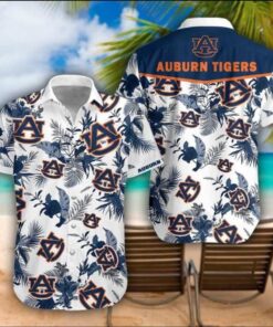 Auburn Hawaiian Shirt Size Fron S To 5xl