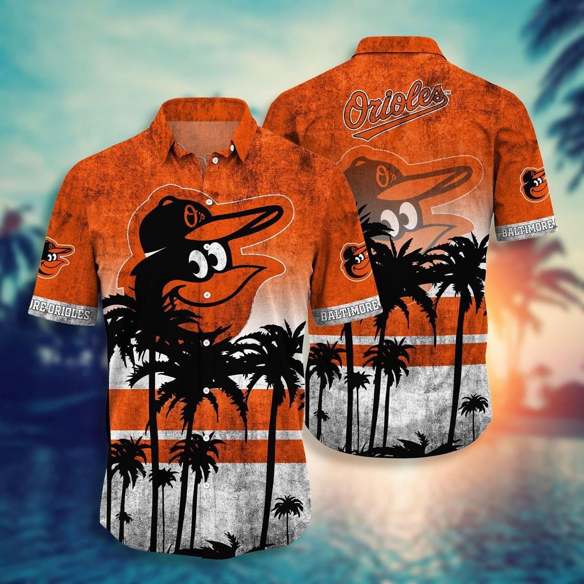 Giveaway Baltimore Orioles Hawaiian Shirt