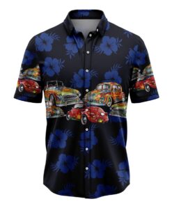 Tropical Hippie Car Hawaiian Shirt For Fans