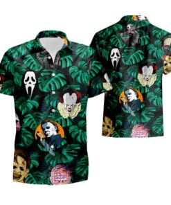 Tropical Horror Movies Killer Hawaiian Shirt Gift