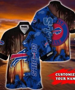 Tropical Island Buffalo Bills Hawaiian Shirt For Men