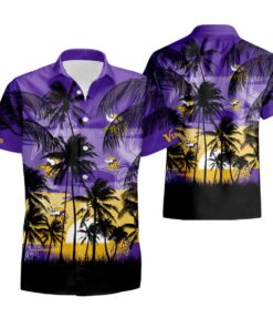 Tropical Minnesota Vikings Hawaiian Shirt For Men Women