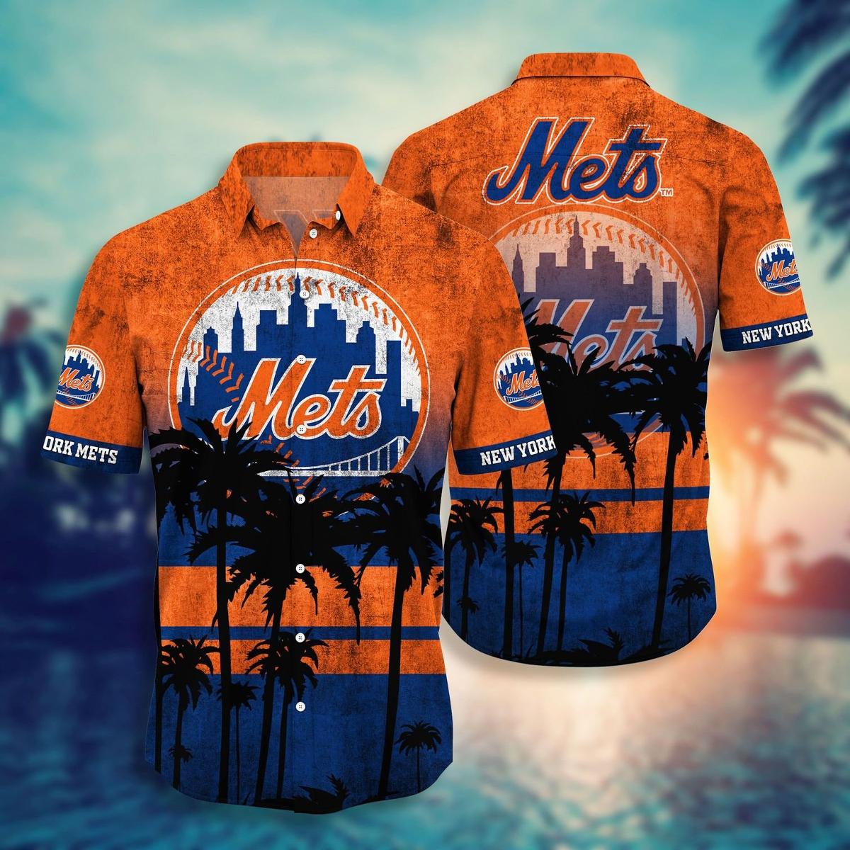 Trending Summer New York Mets Hawaiian Shirt For Men Women