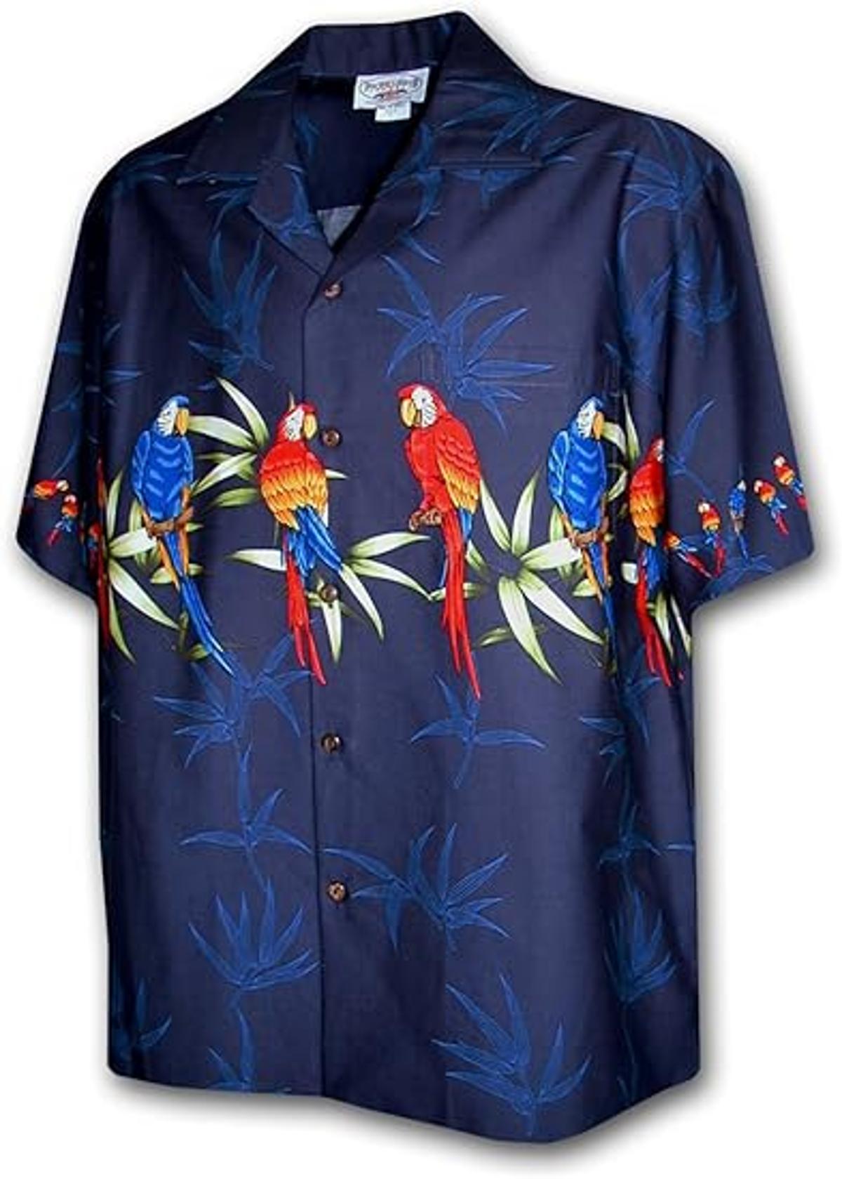 Sunshine Parrot Hawaiian Shirt For Men Women