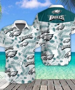 Tropical Philadelphia Eagles Hawaiian Shirt For Men Women