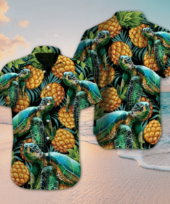 Pineapple Hawaiian Shirt For Men Women