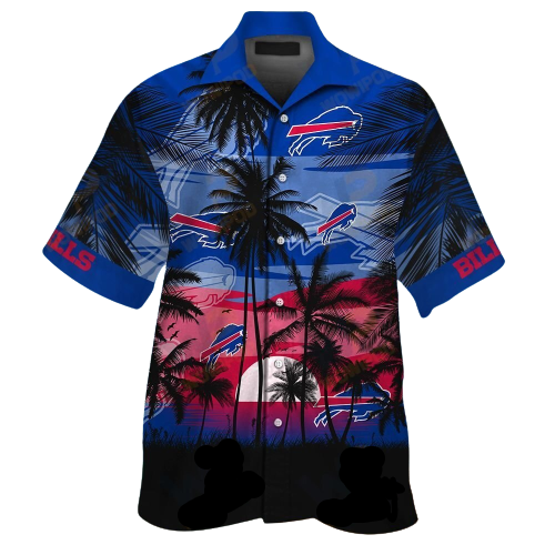 Kingkong Godzilla Buffalo Bills Hawaiian Shirt For Men Women