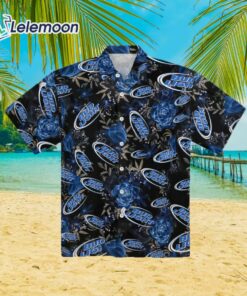 Unisex Button Up Bud Light Hawaiian Shirt Gifts Idea