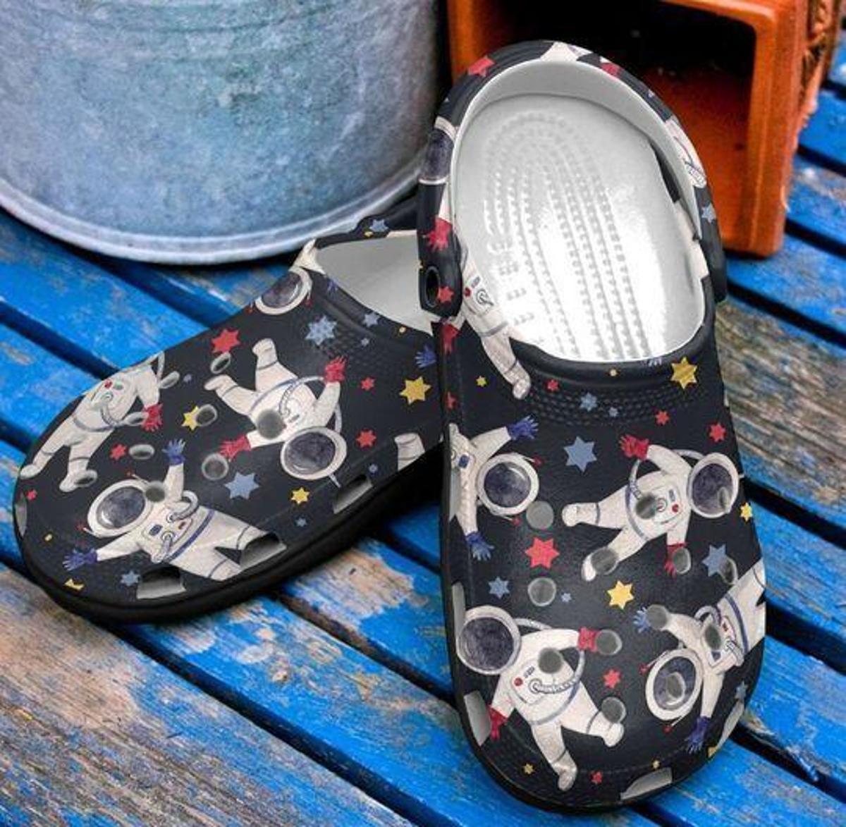 Custom Name Astronaut Crocs Funny For Fans