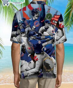 With Floral Summer Vacation Tommy Bahama Cubs Hawaiian Shirt