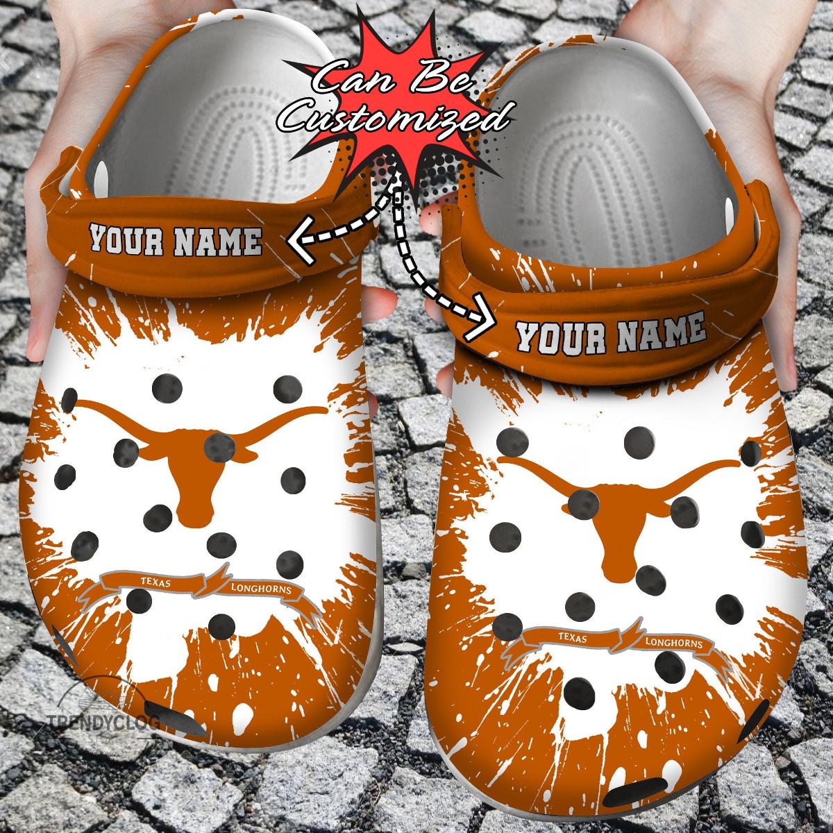 Texas Longhorn Crocs Best Gift For Fans