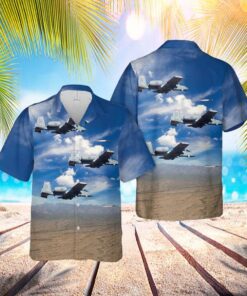 Us Air Force Arkansas Air National Guard A-10c Firing An Agm-65 Hawaiian Shirt For Men And Women