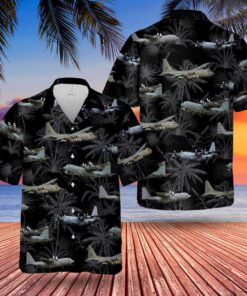 Air Force Lockheed C-130 Hercules Hawaiian Aloha Shirts