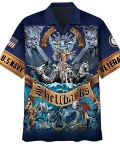 Military Personalized Hawaiian Shirt For Men And Women