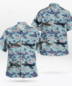 Us Navy Naval Aviation Grumman F9f Panther Hawaiian Shirt