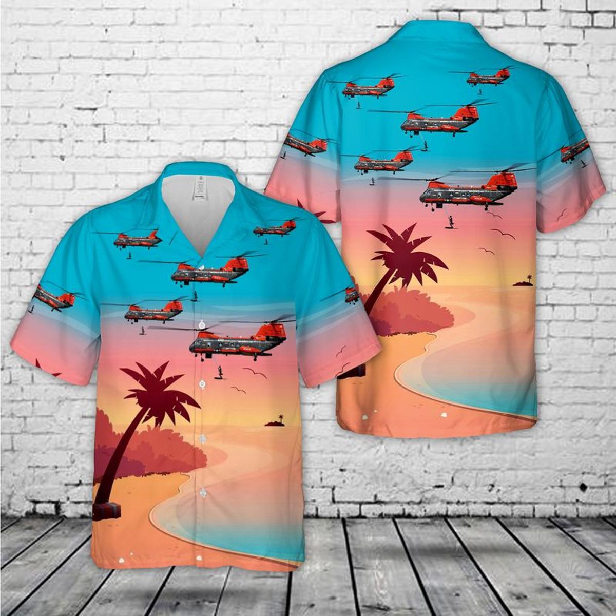 Usmc Enhanced Armament Carrier Hawaiian Shirt