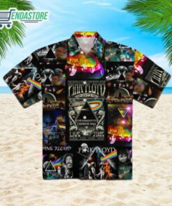 Vintage Collage Universal Pink Floyd Hawaiian Shirt Gifts Idea