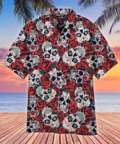 Teresa – Mexican Holiday With Skull Vintage Day Of The Dead Hawaiian Shirt