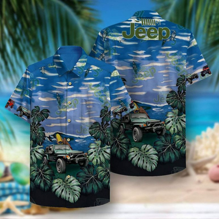 Ocean Jeep Duck Hawaiian Shirt Gift For Fans