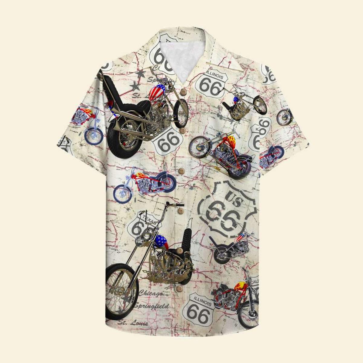 Memories Route 66 Hawaiian Shirt For Fans