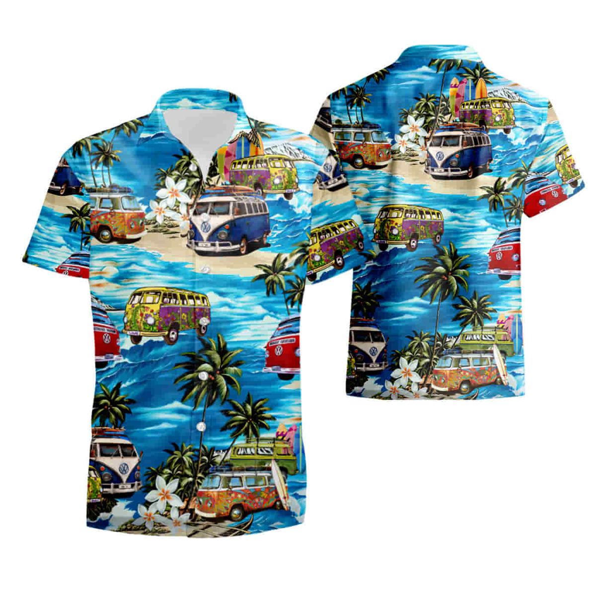 Volkswagen Hawaiian Shirt Best Gift