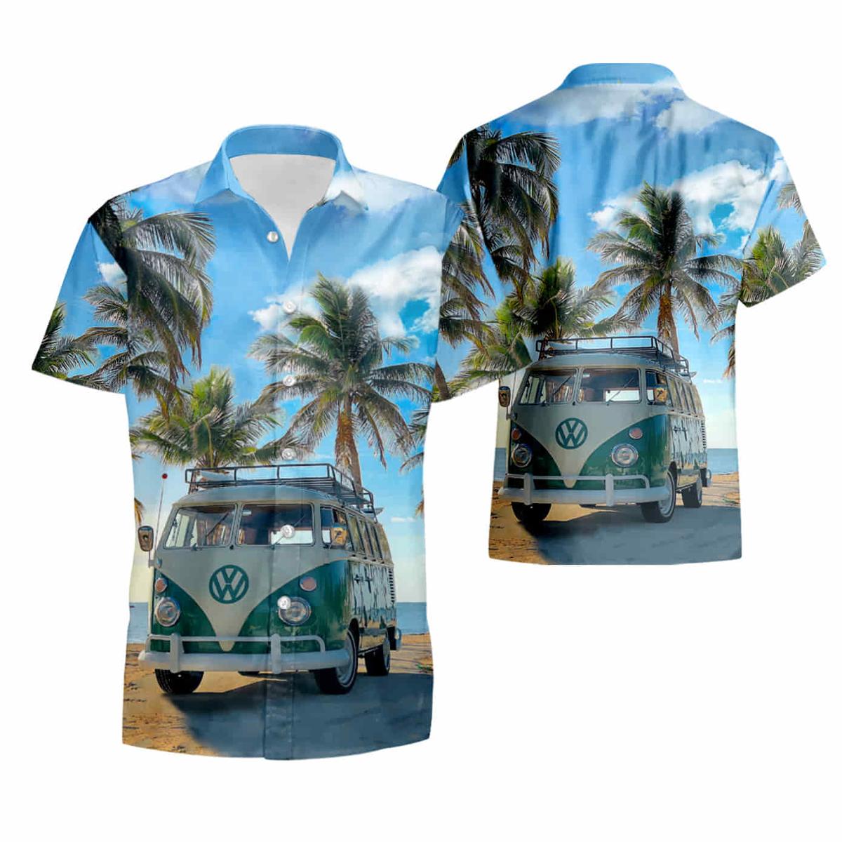 Vw Bus Hawaiian Shirt Best Gift For Fans