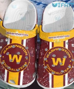 Washington Commanders Football Team Crocs For Fans