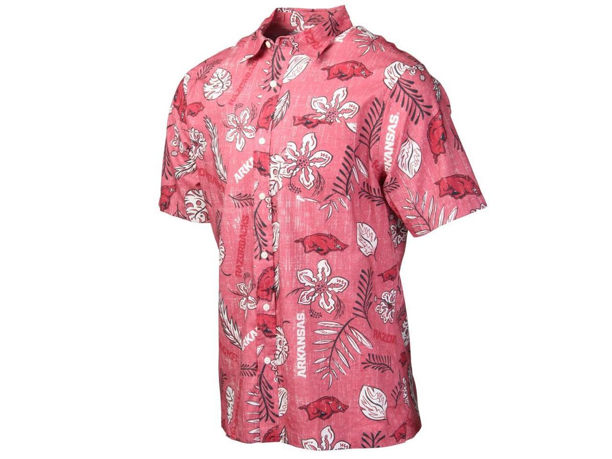 Tropical Floral Custom Aloha Razorback Hawaiian Shirt For Men Women