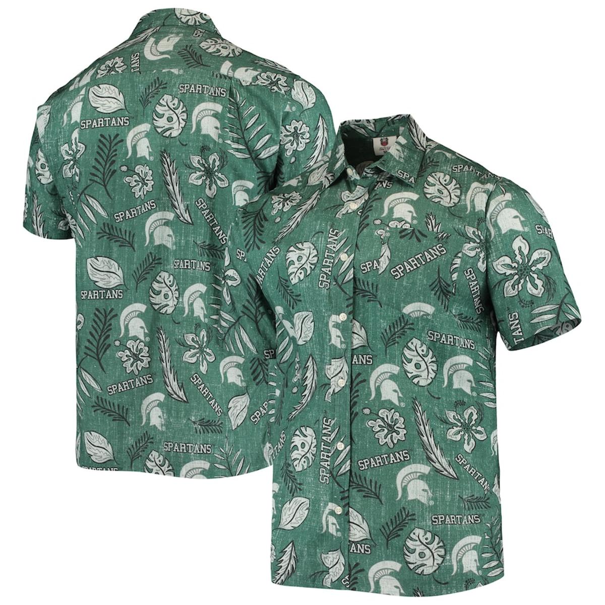 Michigan State Authentic Hawaiian Shirt Best Gift