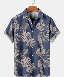 With Palm Tree Tactical Hawaiian Shirt Gifts Idea 1