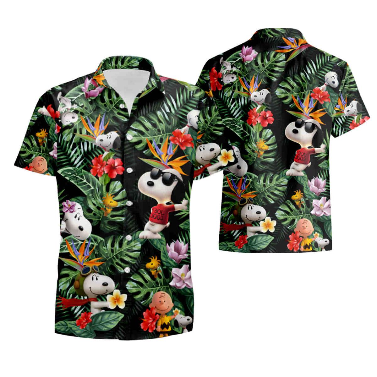 Summer Time Snoopy Hawaiian Shirt For Men Women