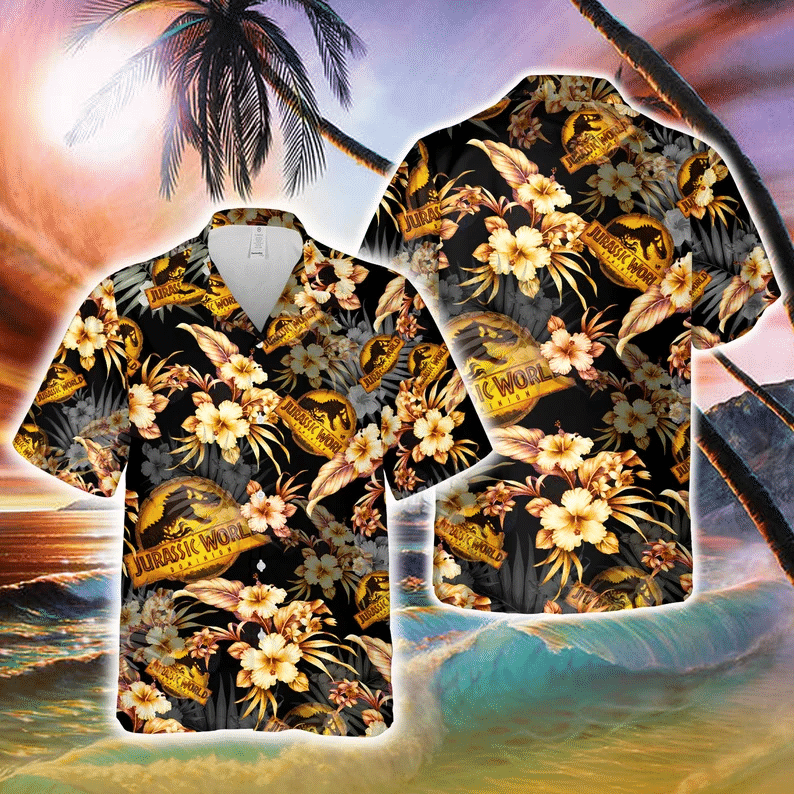 All I Need Is A T-rex Dinosaur Hawaiian Shirt