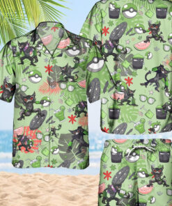 Zarude Hawaiian Pokemon Shirt For Men Women
