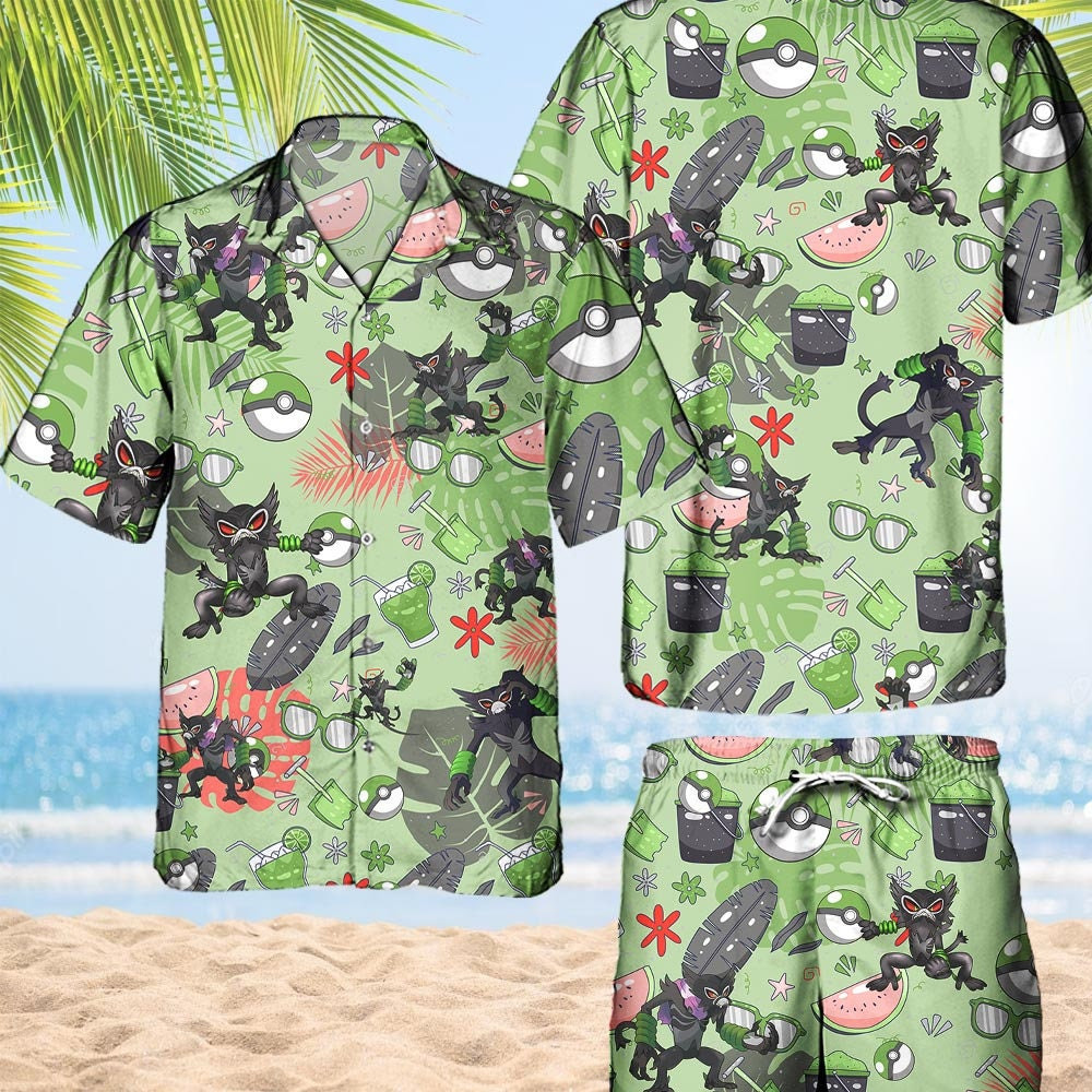 Comfimerch Legendary Hawaiian Pokemon Shirt For Men Women